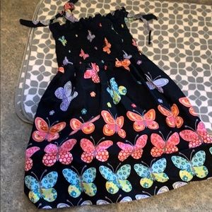 Size 2t/3t girls butterfly dress